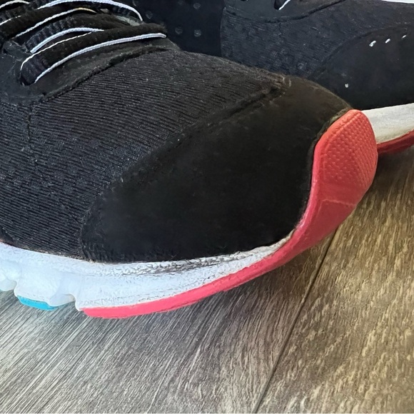 ASICS Rush 33 Ahar Black Pink & Blue Running Shoes. Size 8.5. - Picture 8 of 9